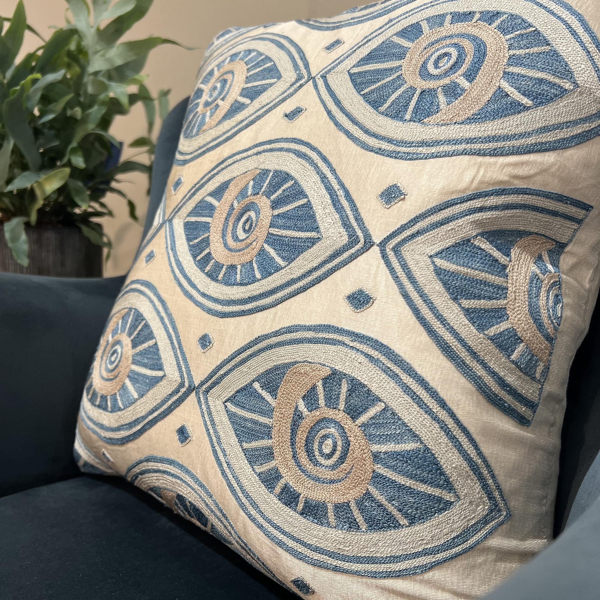 Fine Suzani Silk Cushion