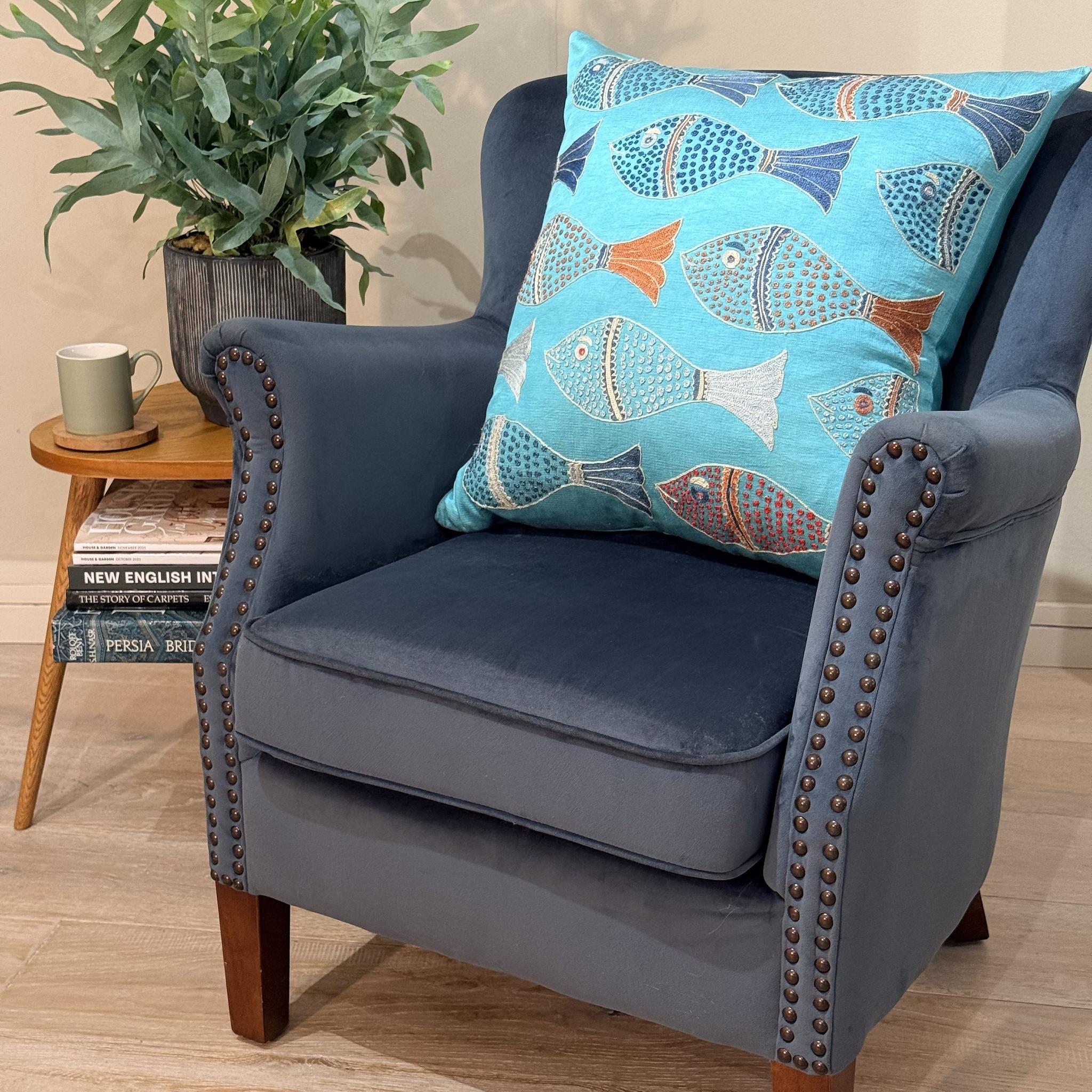 Fine Suzani Silk Cushion