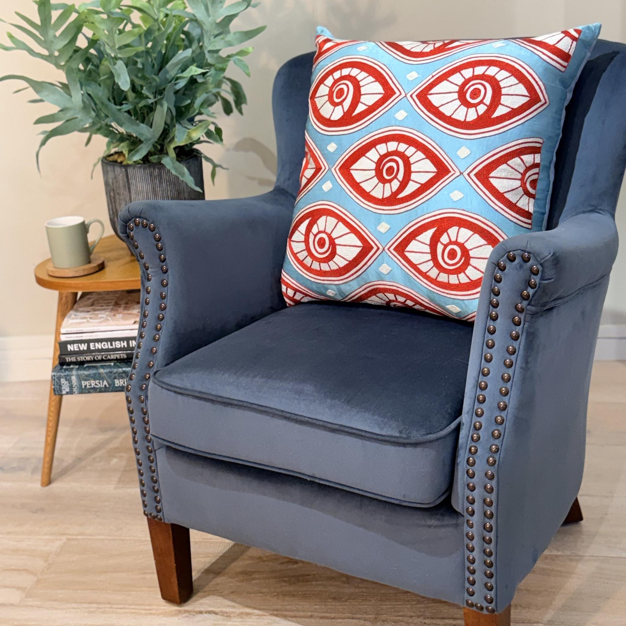 Fine Suzani Silk Cushion