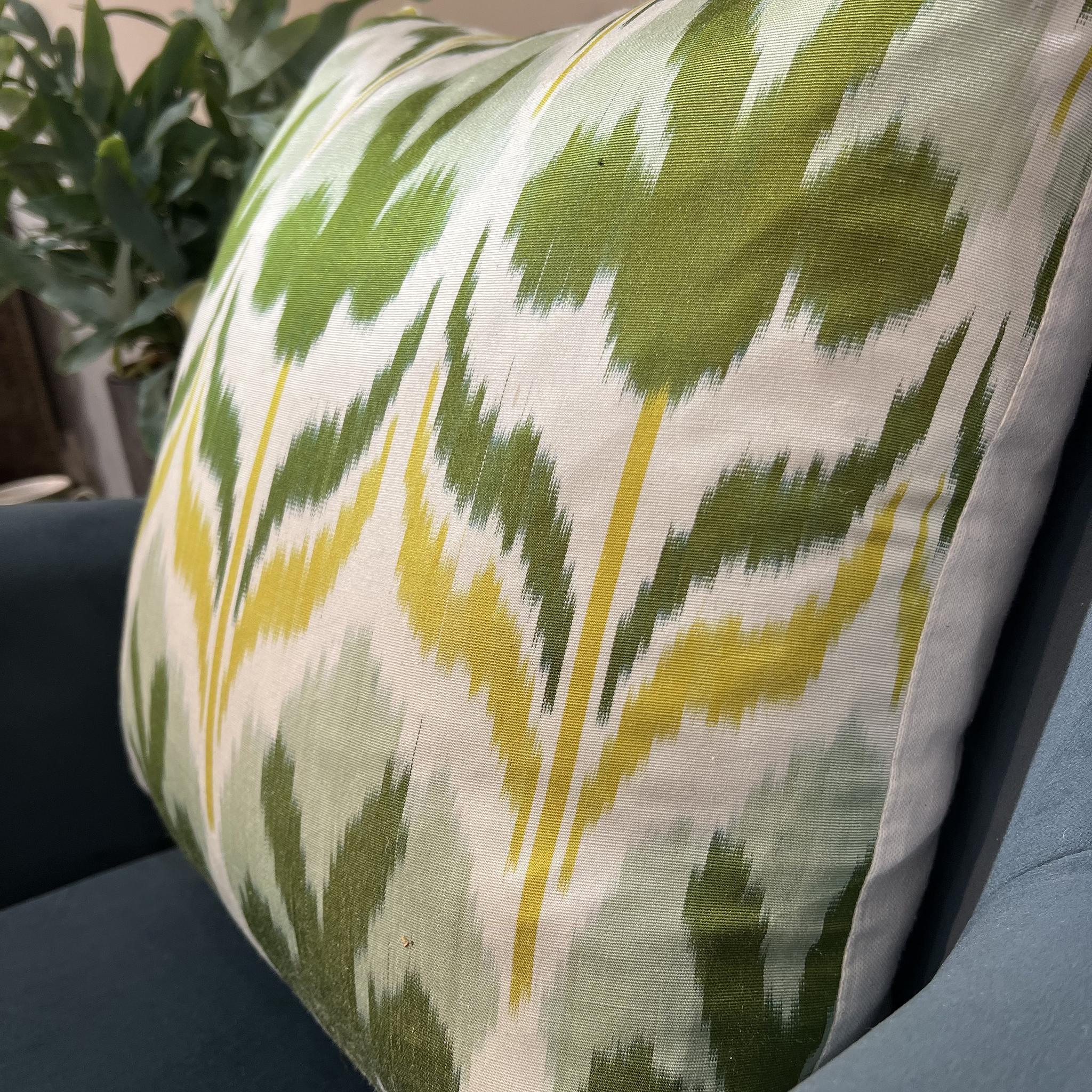 Silk Ikat Cushion