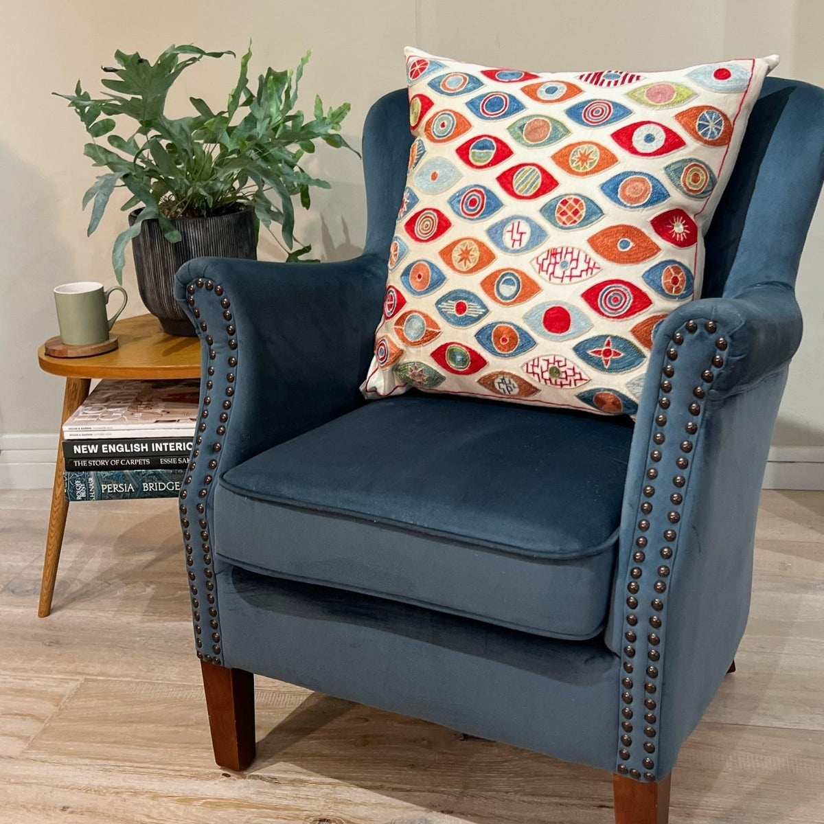 Fine Suzani Silk Cushion