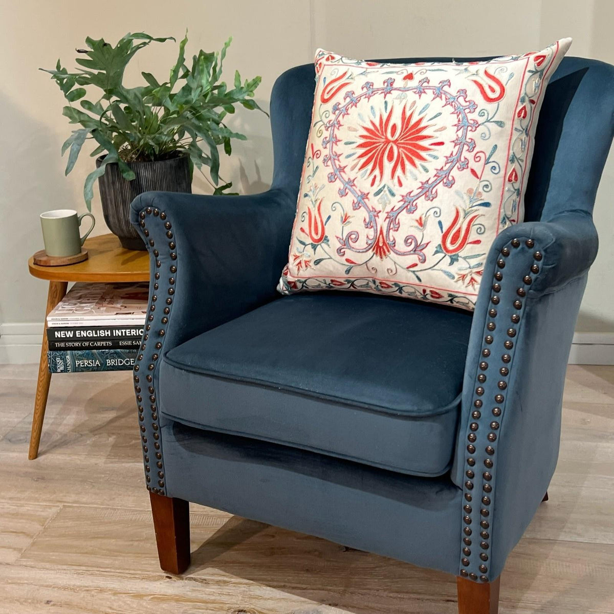 Fine Suzani Silk Cushion