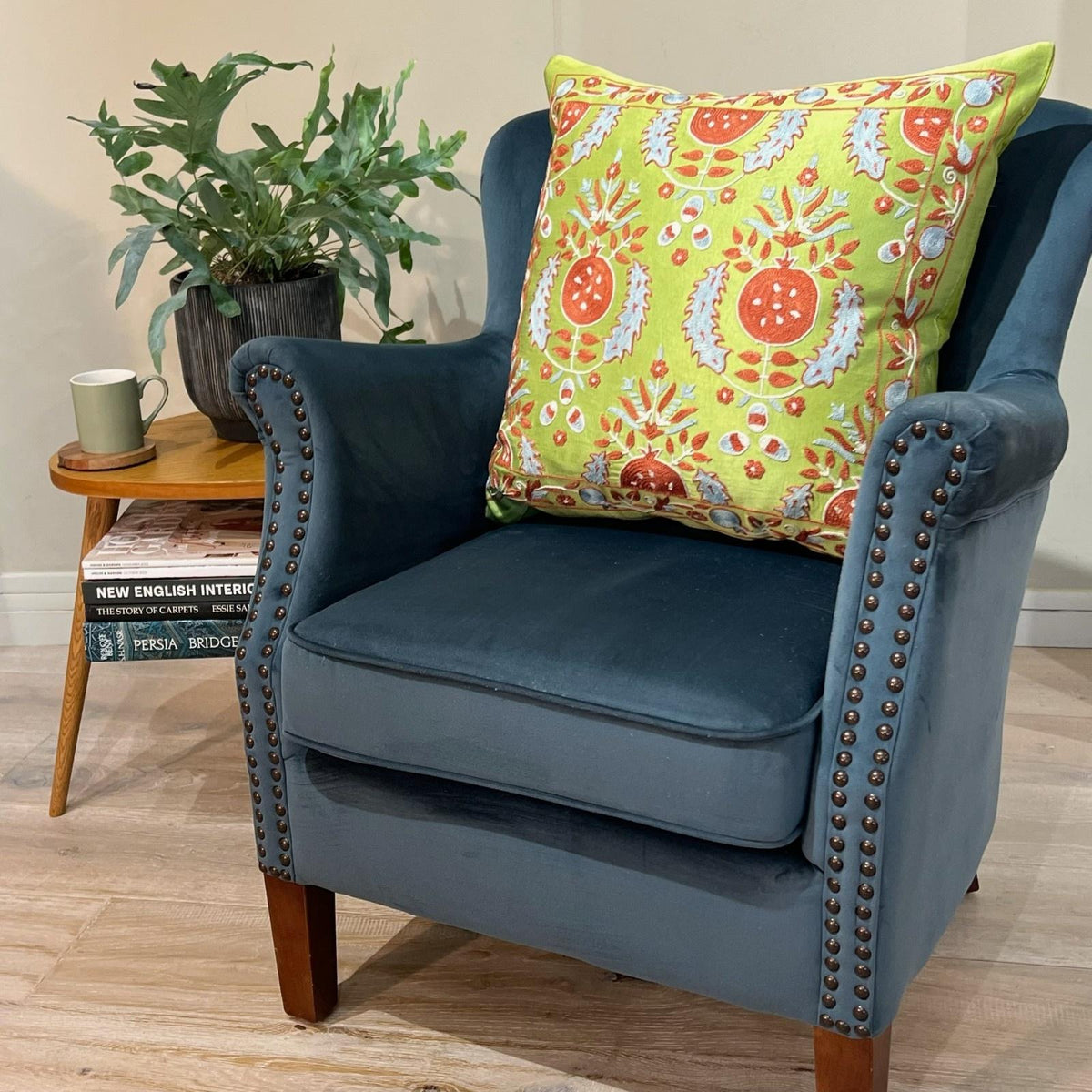Fine Suzani Silk Cushion