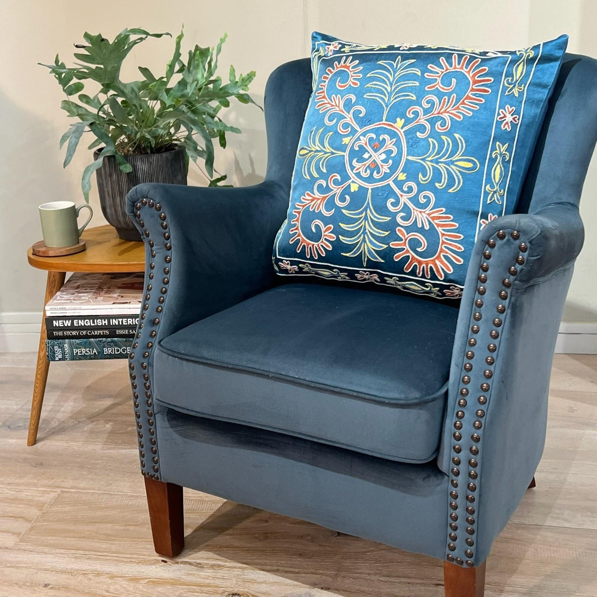 Fine Suzani Silk Cushion