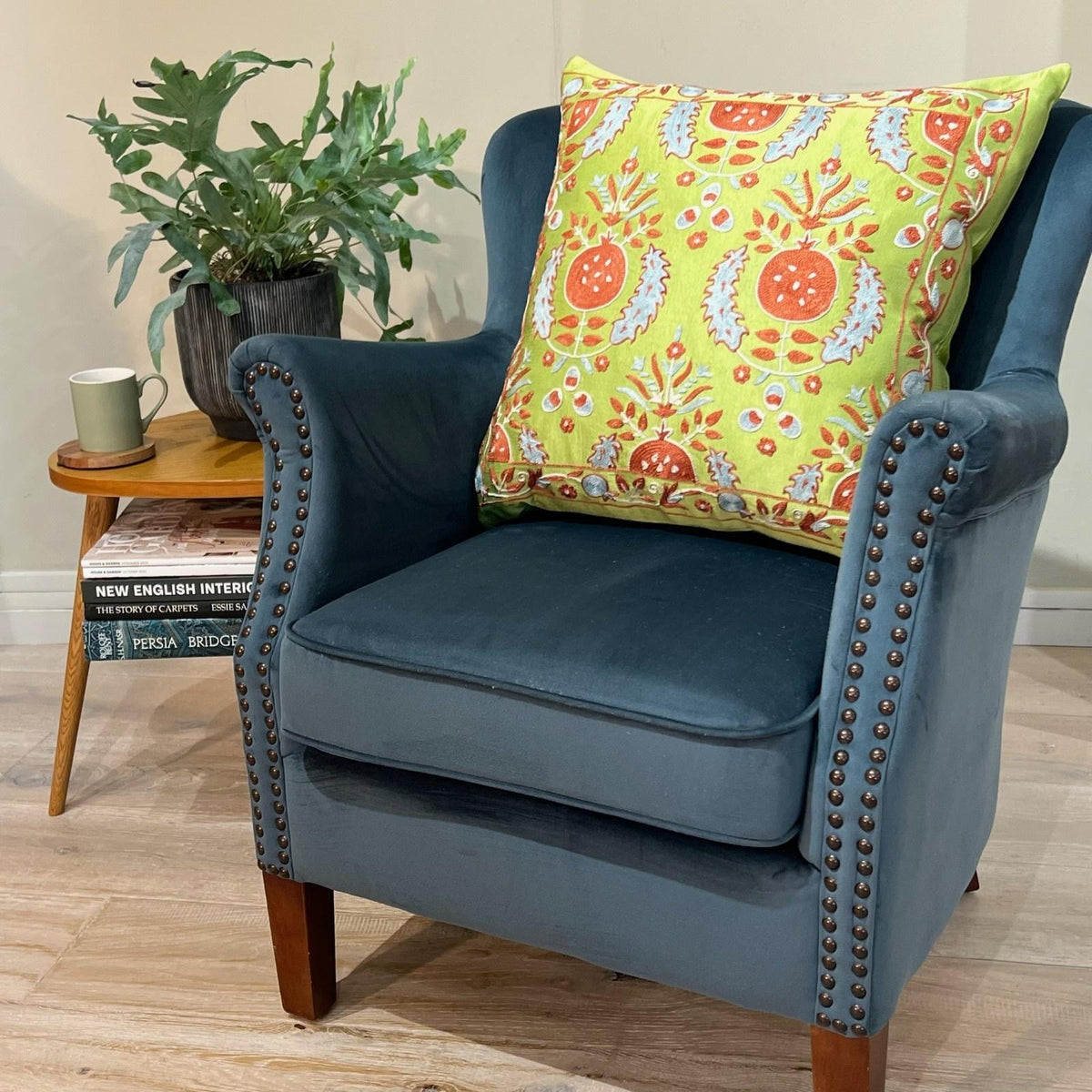 Fine Suzani Silk Cushion