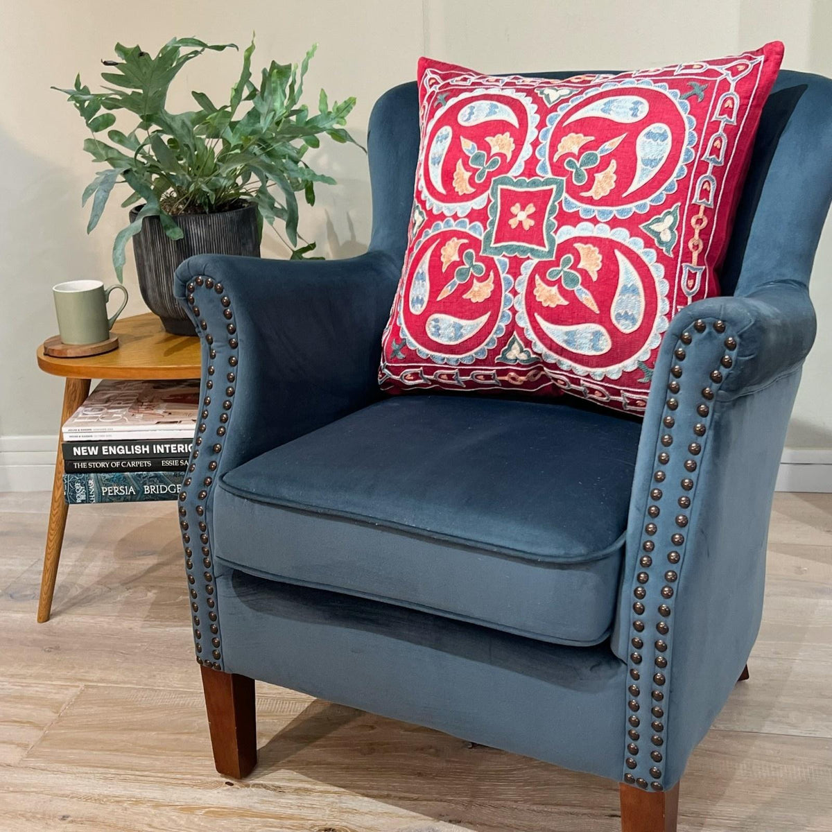 Fine Suzani Silk Cushion