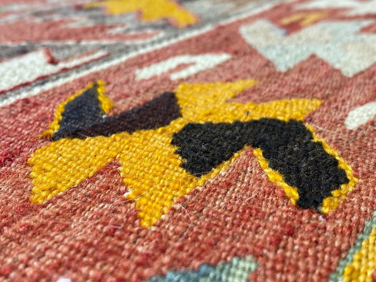 Vintage Yarn Kilim Rug