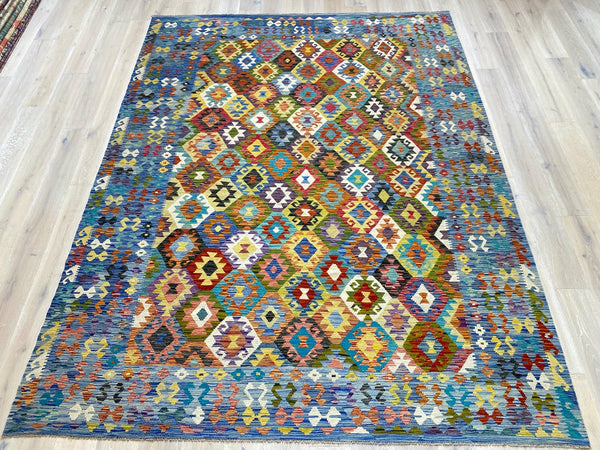 Large Kundoz Kilim Carpet